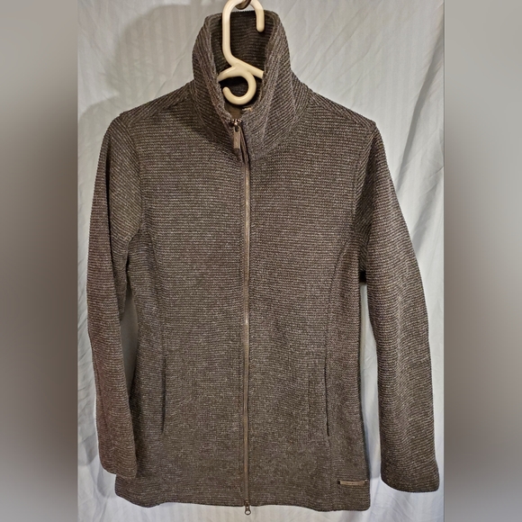 McKinley Paulina Ling Knit Jacket, Black, Size Medium - Warm Winter Jacket - Picture 1 of 3